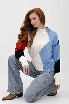 Жіночий джемпер з вмістом  вовни 25207100