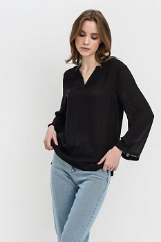 Блуза Чорний Сідлі