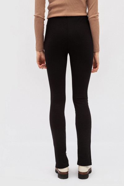 Чорні лосини з щільного трикотажу Еріда