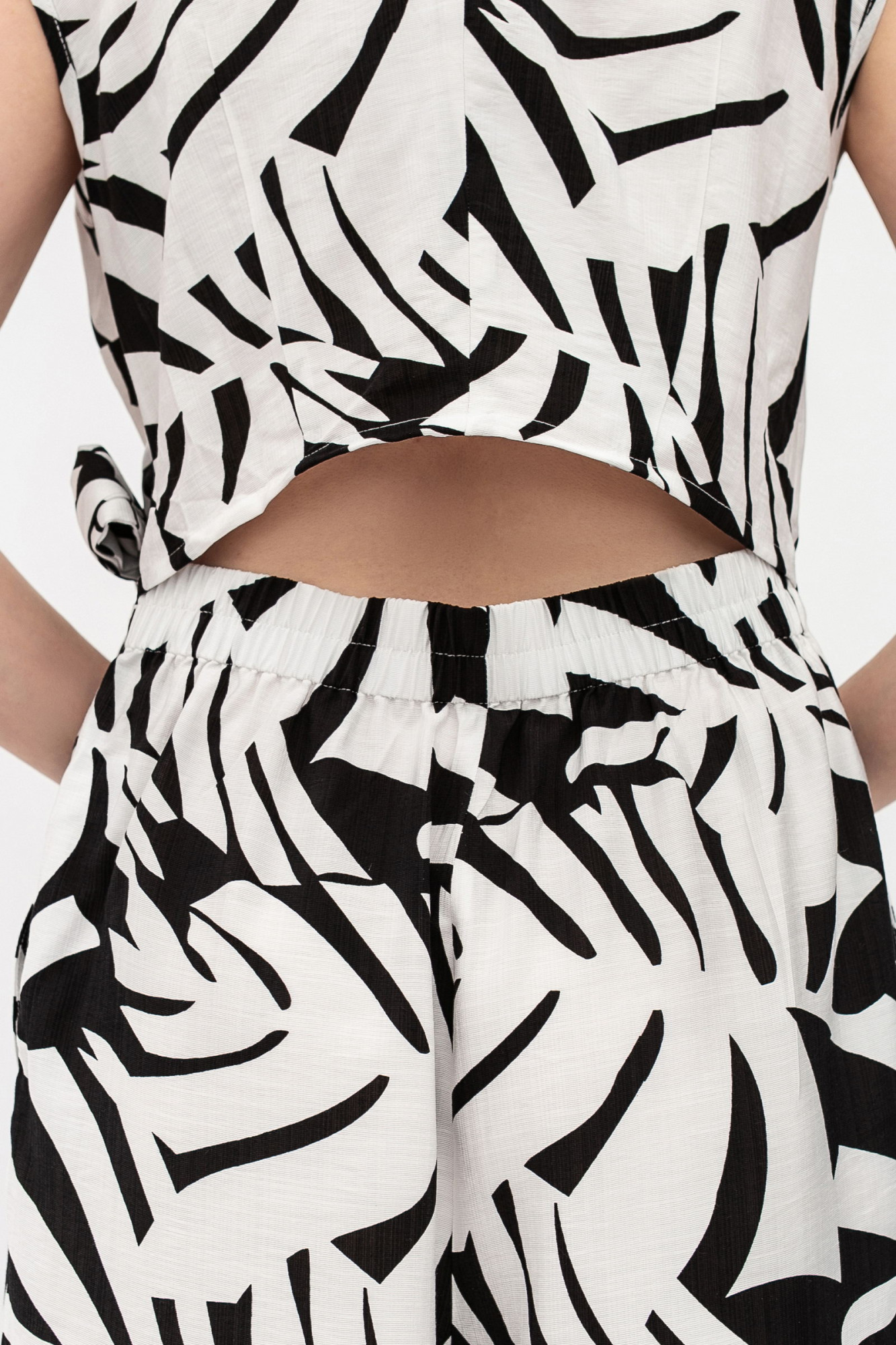 Комбінезон із льону білого кольору Ронін 11