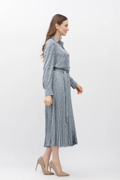 Сукня міді з спідницею плісе Міріал 05