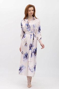 Шовкова сукня міді Галі 06