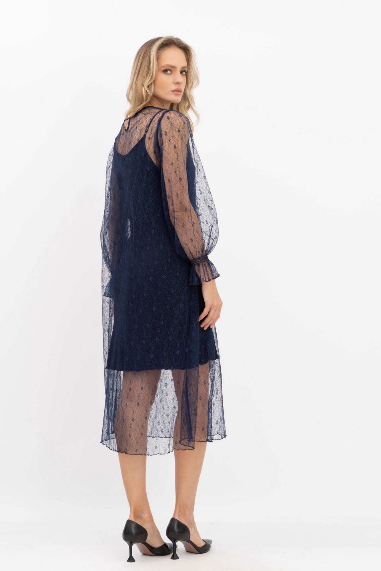 Сукня для урочистих подій синього кольору Вілбер