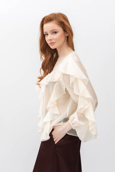 Блуза Молочний Орлана