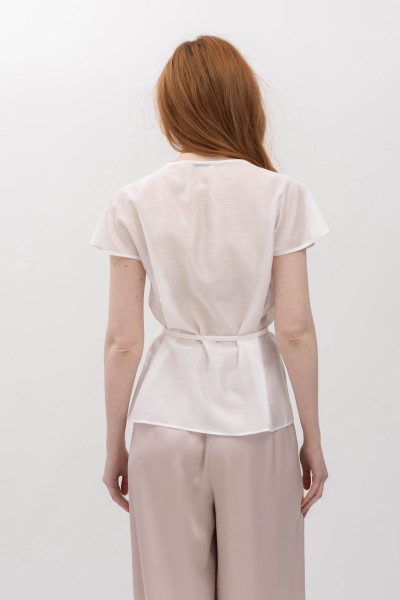 Блуза Білий Рейчел 01