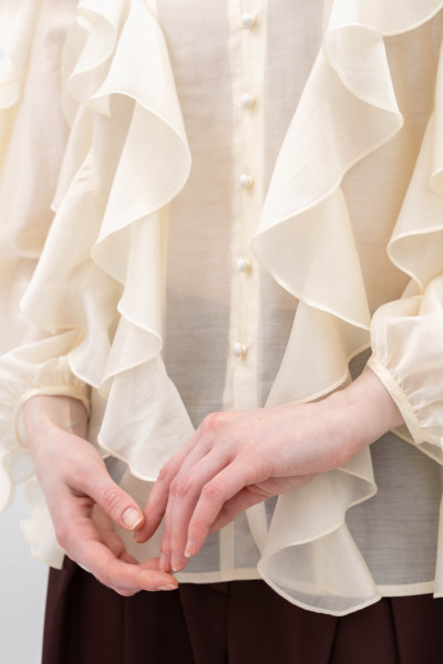 Блуза Молочний Орлана