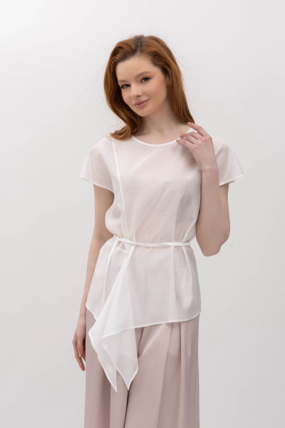 Блуза Білий Рейчел 01