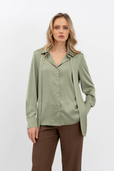 Блуза Оливковий Телета 07