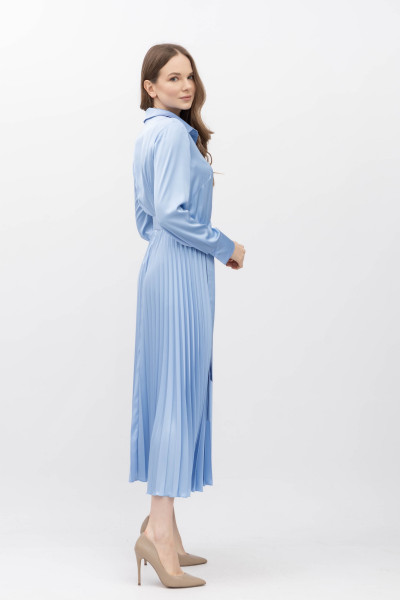 Сукня міді з спідницею плісе Міріал 07