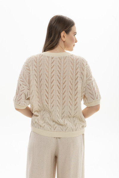 Блуза Бежевий Флорія