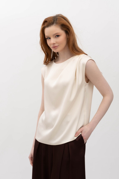 Блуза Молочний Розіні 01