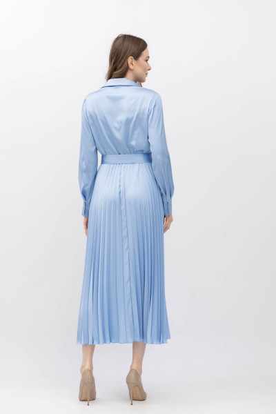 Сукня міді з спідницею плісе Міріал 07