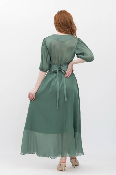Сукня довжини максі зеленого кольору Маріне 2