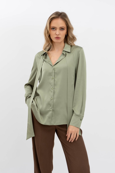 Блуза Оливковий Телета 07