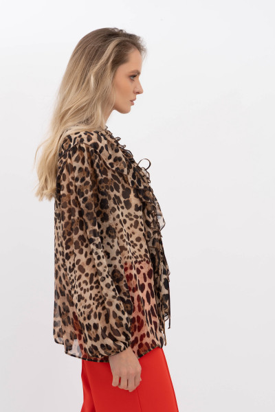 Блуза Коричневий Нілда 1