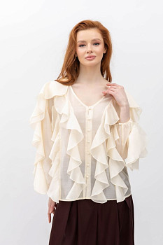 Блуза Молочний Орлана