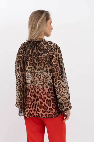 Блуза Коричневий Нілда 1