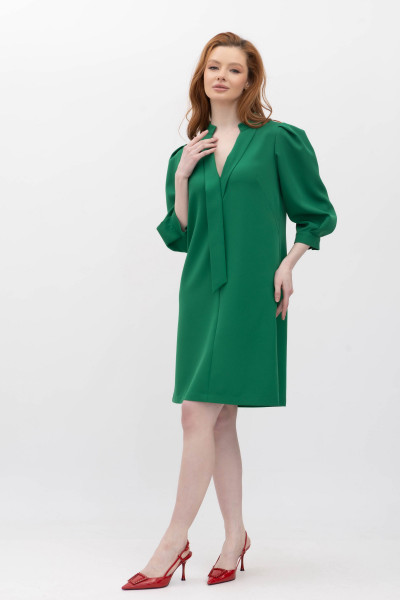 Сукня довжини міні  з костюмної тканини Мілора