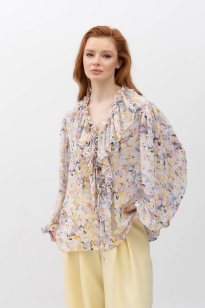 Блуза Сірий Нілда