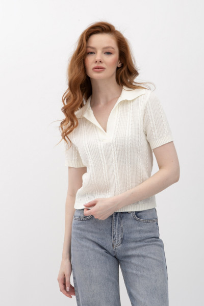 Джемпер Молочний 25207000 Джемпер Молочний 25207000