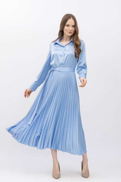 Сукня міді з спідницею плісе Міріал 07