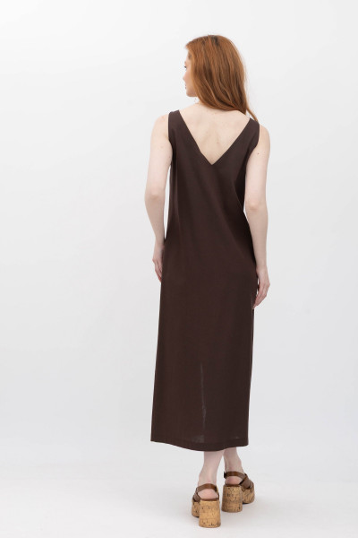 Сарафан Коричневий Фарлі 001