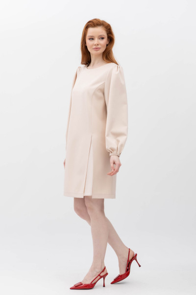 Сукня міні бежевого кольору Корвин