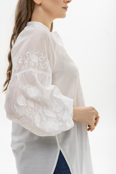 Блуза Білий Петріс 3