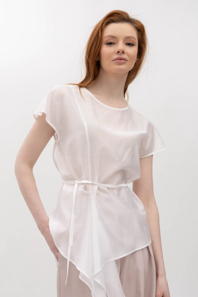 Блуза Білий Рейчел 01