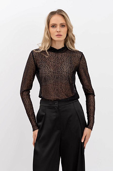 Лонгслів Чорний Ясна