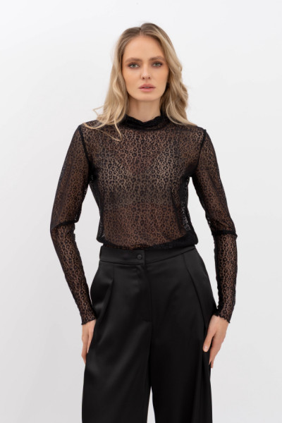 Лонгслів Чорний Ясна