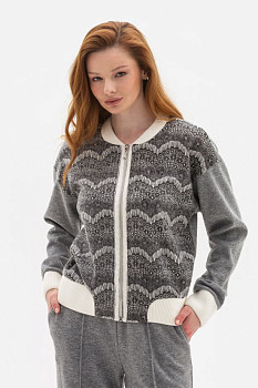 Бомбер Сірий Луріса