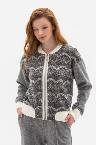 Бомбер Сірий Луріса Бомбер Сірий Луріса