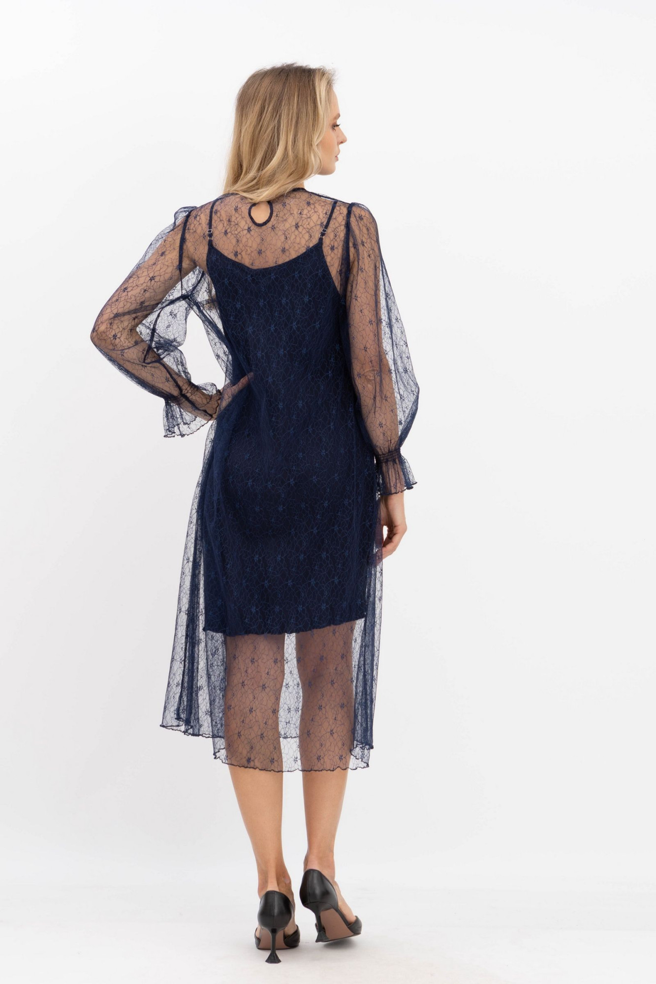 Сукня для урочистих подій синього кольору Вілбер