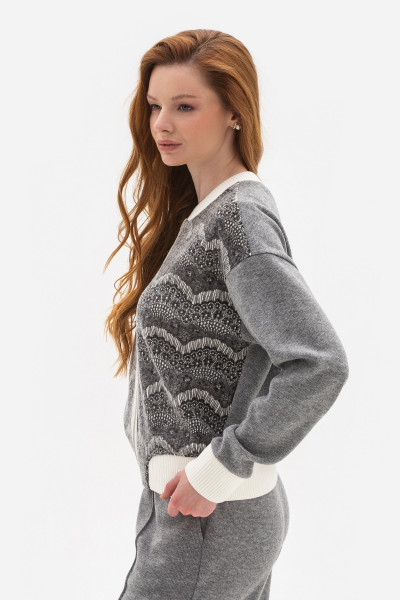 Бомбер Сірий Луріса Бомбер Сірий Луріса