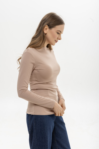 Лонгслів Бежевий Тальха