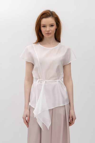 Блуза Білий Рейчел 01