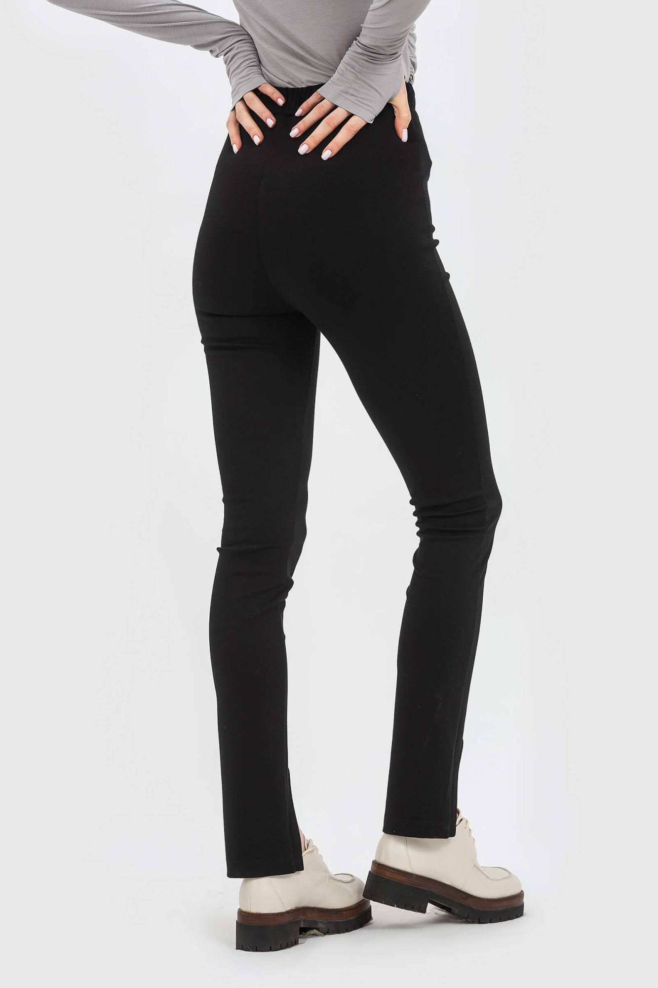 Сині лосини з щільного трикотажу сині Еріда 01