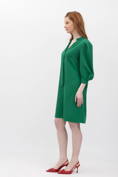 Сукня довжини міні  з костюмної тканини Мілора