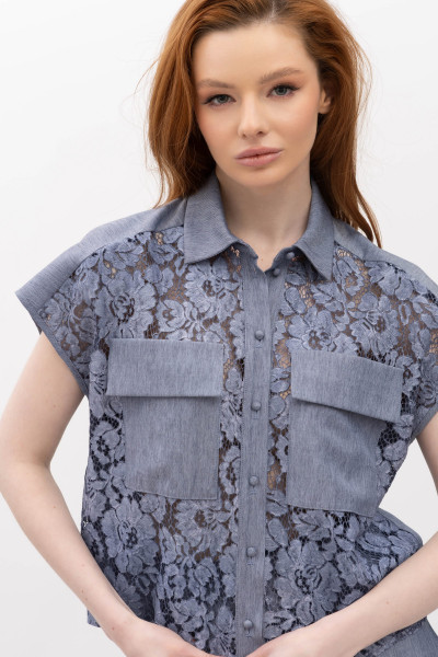 Блуза Синій Неля 01