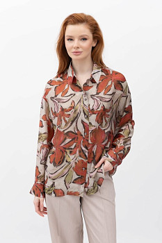 Жіноча сорочка вільного силуету Балі 02