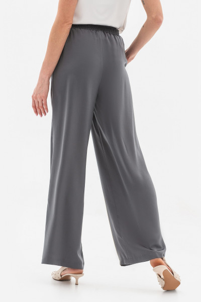 Вільні штани із сатину сірого кольору Ріяз 704
