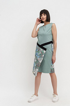 Сукня Принт Шалє