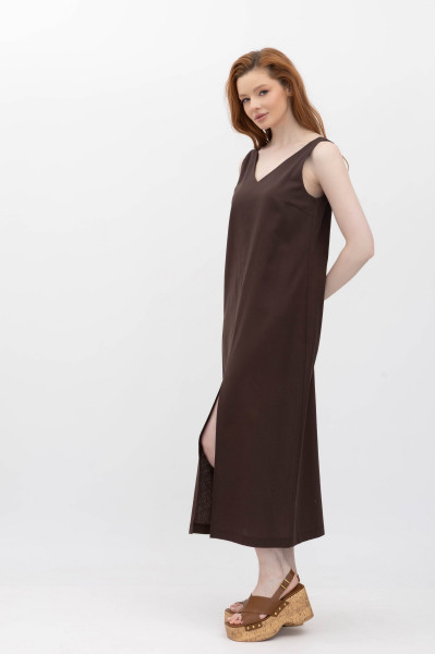Сарафан Коричневий Фарлі 001