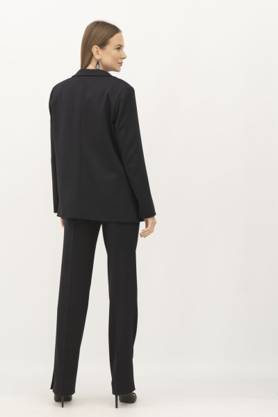 Жакет жіночий однобортний синього кольору Пафос 1