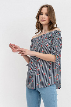 Блуза Синій Лірін