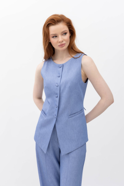 Жилет Блакитний Феліна 1