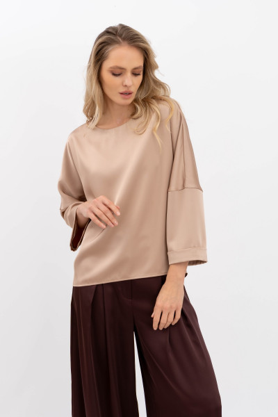 Блуза Бежевий Нісса 100