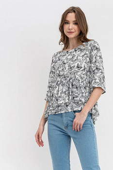 Блуза Білий Аріко