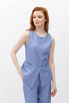 Жилет Блакитний Феліна 1